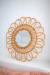 RATTAN MIRROR FLOWER
