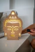 LÂMPADA DE MESA BUDA DE MADEIRA