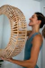 RATTAN MIRROR on internet