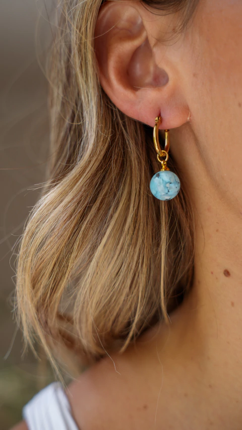 ARITOS CIELO DORADO - comprar online