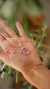 ROLLED ROSE QUARTZ SILVER PLATED PENDANT - buy online