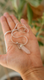 ROSE QUARTZ DOUBLED PENDANT on internet