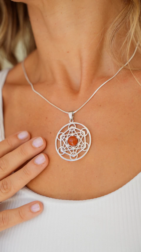 DIJE METATRON CORNALINA - comprar online