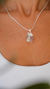 PINK TOURMALINE SILVER PLATED PENDANT - buy online