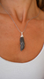SILVER PLATED WITCH'S BROOM PENDANT - buy online