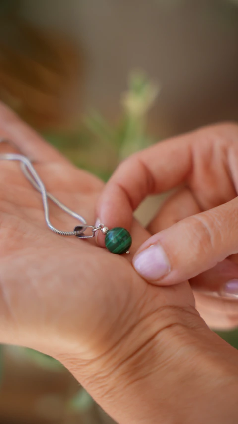 MALACHITE NECKLACE - buy online