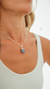 BLUE QUARTZ ROLLED PENDANT on internet