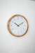 RELOJ SIMIL MADERA BLANCO