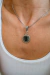 PYRITE AND TOURMALINE PENDANT - buy online
