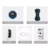Mini Masajeador De Cuello Espalda Electrodos Recargable Flit - comprar online