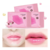 Mascarilla Parche Labios Colágeno Nutre Hidrata Y Da Volumen x4 - TiendaFlit