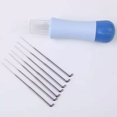 Máquina De Injetar Fios De Cabelo Em Prótese Capilar