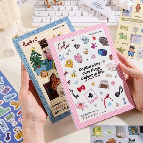 Sticker book en tendencia (50 Hojas)