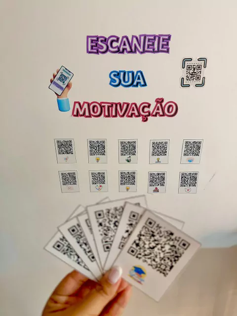 Dinâmica QR Code Acolhimento aos professores