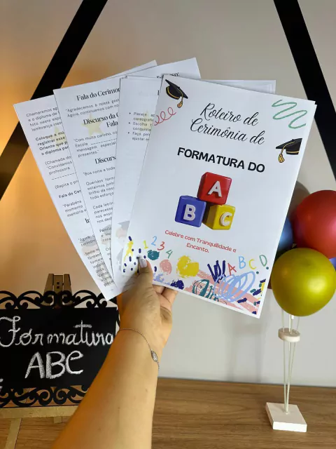 Roteiro para Formatura do ABC