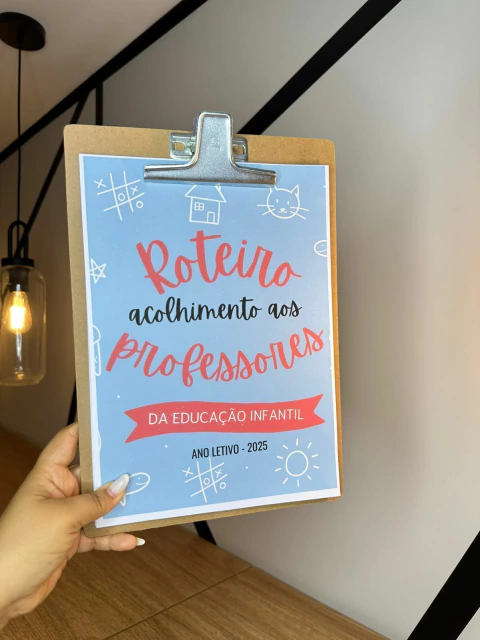 Roteiro de Acolhimento aos Professores - Educação Infantil - comprar online