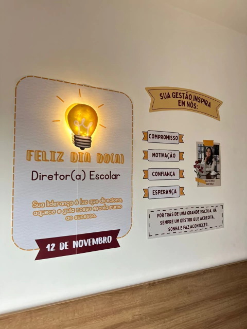 Painel Dia do Diretor Escolar