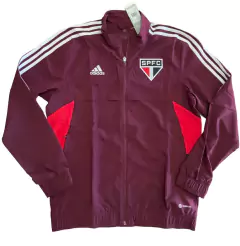 Jaqueta Viagem Sao Paulo Adidas 2022 Oficial