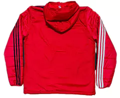 Parka Viagem São Paulo 2021 Original Adidas Vermelha - Spfc Raridades