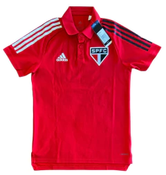 São Paulo Polo Apresentação Vermelha 20/21 Original Adidas