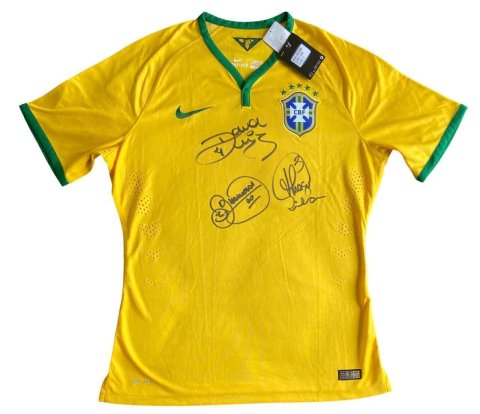 Camisa Brasil 2014 Modelo Jogador Original Nike