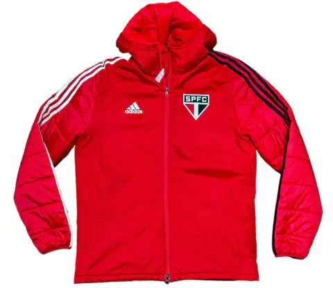 Parka Viagem São Paulo 2021 Original Adidas Vermelha - comprar online