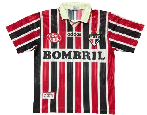 1998 Original Adidas Raí Obs: Tecido está avermelhado região dos ombros!