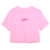 Polera Crop - Un Paso A La Vez - Rosada en internet