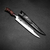 Faca Forjada Bruta Inox