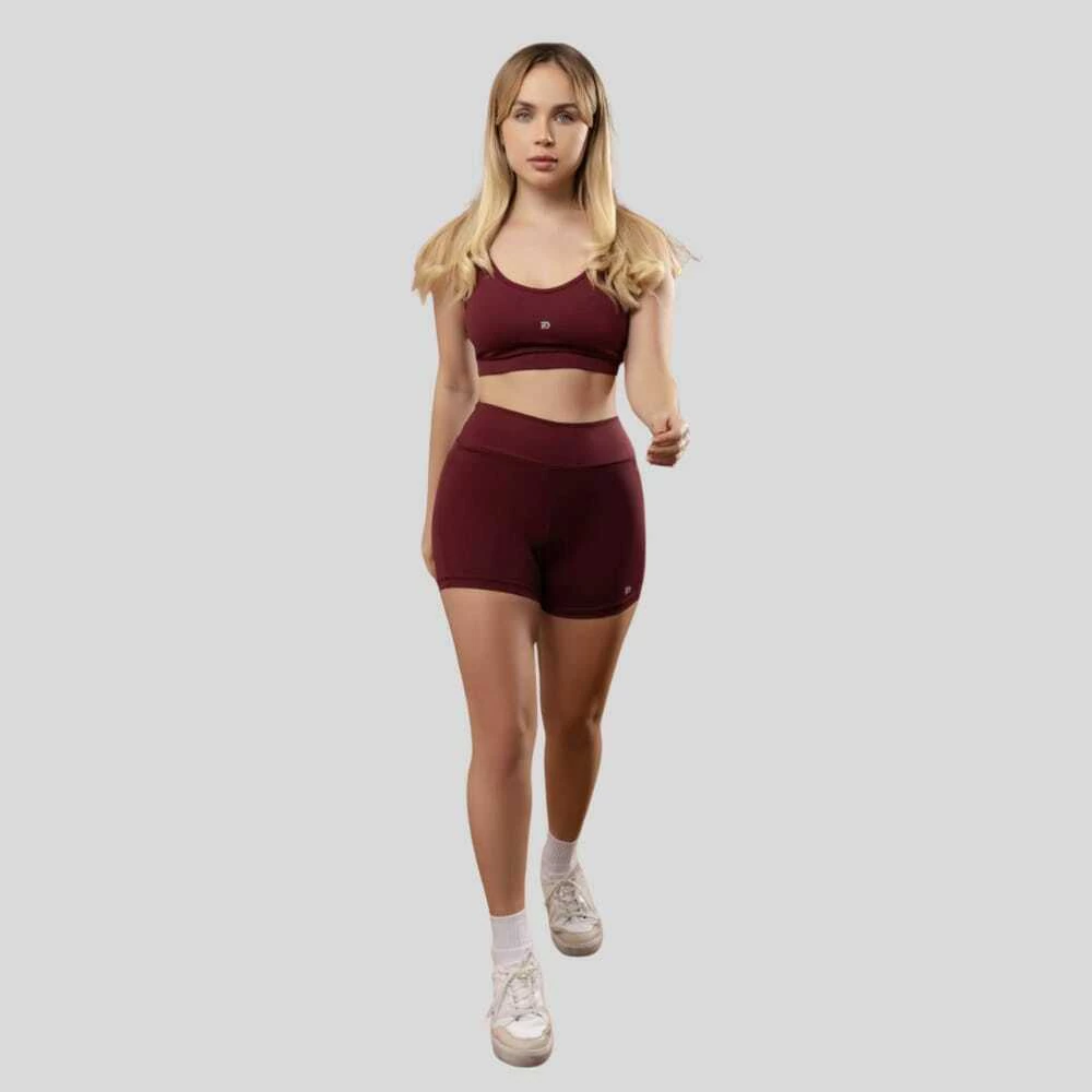 Conjunto Short Anne Vinho