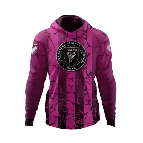 INTER DE MIAMI FC PINK NIÑOS - BUZO CANGURO FUTBOL KAPHO