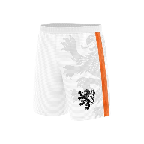 PAISES BAJOS BCO NIÑOS - SHORT FUTBOL KAPHO