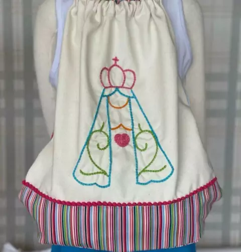 Mochila infantil Nossa Senhora Aparecida