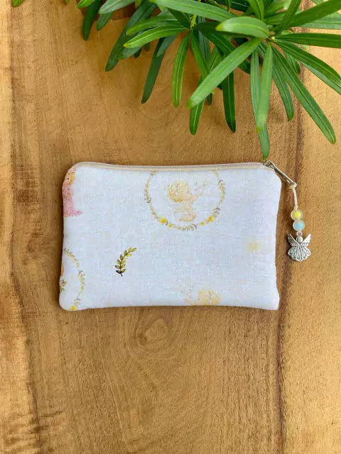 Nécessaire / Porta-terço infantil Anjinhos