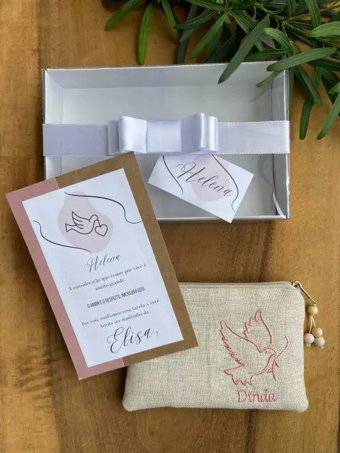 Convite para Madrinha de Batismo