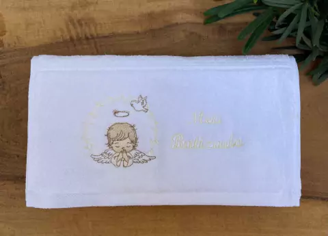 Toalha para batizado - atoalhada