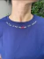 Camiseta "A tua graça me basta" azul marinho - comprar online