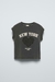 Remera con estampa ZARA