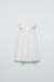 Vestido BORDADO BLANCO ZARA - comprar online