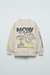 Buzo PRINTED c/friza ZARA - comprar online