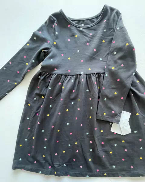 Vestido Corazónes H&M