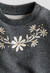 Buzo bordado con friza H&M en internet