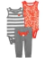 Set 3 Piezas Body, Pantalón CARTER´S