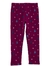 Leggins con friza BORDO FLORES CARTER´S