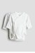 BODIES BLANCOS CRUZADOS (x unidad) H&M