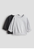 Pack Buzos Grises H&M