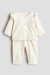 Conjunto Plush Florcitas H&M