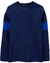 Remera M. LARGA AZUL CARTER´S