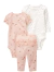 Set 3 Piezas Bodies x 2 y Pantalón Mariposa CARTER´S