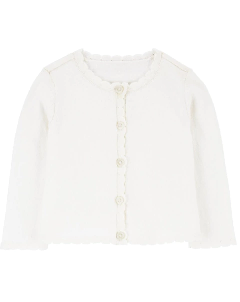 Sweater de hilo BLANCO CARTER´S